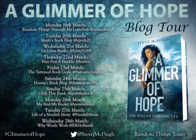 A Glimmer Of Hope Blog Tour Poster